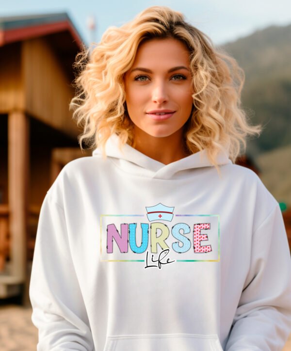 NURSE LIFE VINTAGE - HOODIE