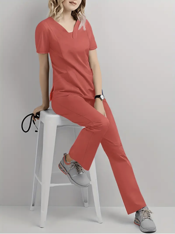 Discover the Comfort of Nurse V-Neck Scrubs - Image 10