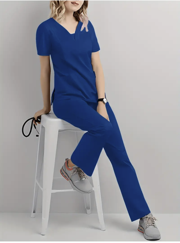 Discover the Comfort of Nurse V-Neck Scrubs - Image 6