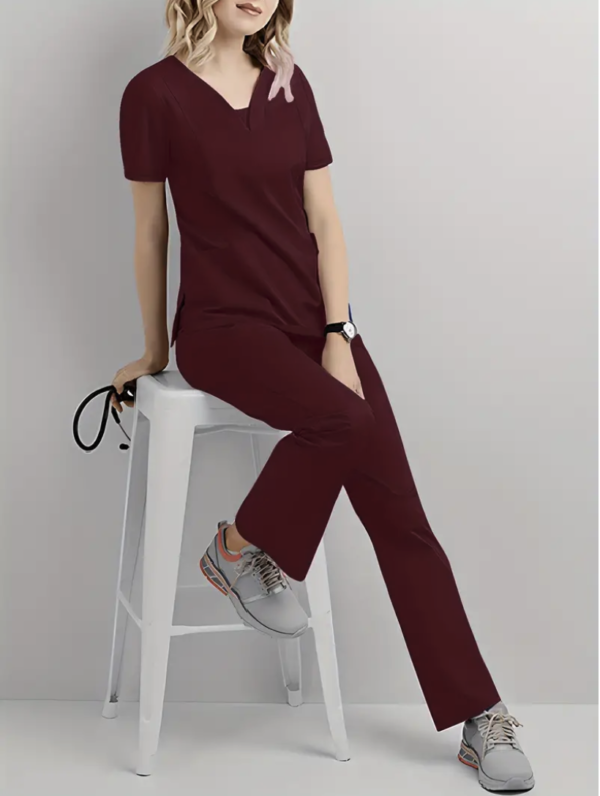 Discover the Comfort of Nurse V-Neck Scrubs - Image 5
