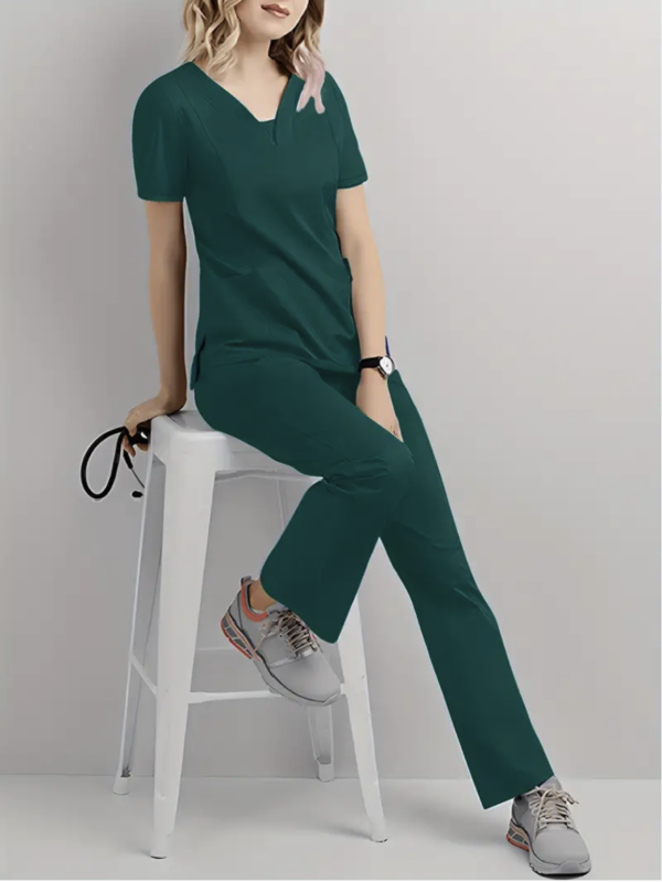 Discover the Comfort of Nurse V-Neck Scrubs - Image 2